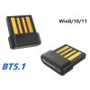 Original USB Bluetooth 5 1 Receiver Adapter BT 5.1 No Driver Disk Needed Wireless Audio Receiver Transmitter Dongles For PC