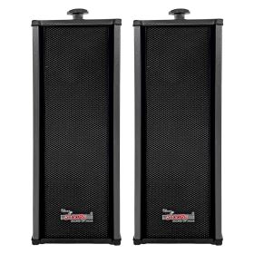 5 CORE Outdoor Speakers Pair Stereo in Wall Speaker 100W Peak Passive Mount Wired Waterproof Patio House Garage Indoor Exterior Audio System Bocinas p