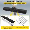 VEVOR Projector Screen, 120" 16:9, Manual Pull Up Projector Screen, Portable Floor-Rising Screen 4K/8K Ultra HDR