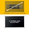 Full Motion, Crafted Steel, Extra Extension, TV Mount