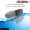 5 CORE 8" x 16" Outdoor PA Horn Speaker Loudspeaker 40 Watt RMS 8 Ohm Commercial Paging Megaphone Driver Horn Loud Sound Waterproof Vehicle Siren SUH-