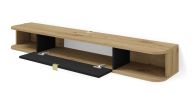 Icarus - TV stand 156 black / artisan oak