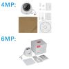 Dahua IPC-HDW4631C-A 6MP HD POE Network Mini Dome IP Camera Metal Case Built-in MIC CCTV 30M IR Update from IPC-HDW4433C-A