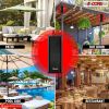 5 CORE Outdoor Speakers Pair Stereo in Wall Speaker 100W Peak Passive Mount Wired Waterproof Patio House Garage Indoor Exterior Audio System Bocinas p
