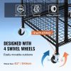 Sport Equipment Organizer Ball Storage Cart for Indoor Outdoor