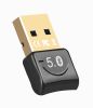 600Mbps USB WiFi Bluetooth Adapter Dual Band 2.4/5.8Ghz Wireless External Receiver RTL8821CU WiFi Dongle for PC/Laptop/Desktop