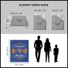 NBA New York Knicks Dominion Personalized Silk Touch Throw Blanket 50X60 Inches