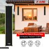 5 CORE Outdoor Speakers Stereo in Wall Speaker Pair 300W Peak Passive Mount Wired Waterproof Patio House Garage Indoor Exterior Audio System Bocinas p