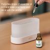 200ml Flame Humidifier Three Color LED Light Air Humidifier Smart Timing Electric Aromatherapy Diffuser Simulation Fire Effect