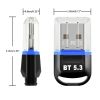 Bluetooth-compatible Adapter Wireless Dongle Usb Receiver for Desktop Computer Laptop Wireless Mouse Headset