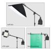 SH Photo Studio Kit Light Stand Cross Arm With Weight Bag Photo Studio Accessories Extension Rod 53 -133CM Or 75-135CM Optional